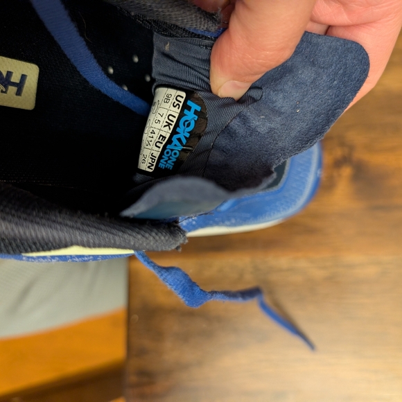 Hoka Blue and Yellow Sneakers - Picture 3 of 3